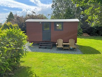 Shepherd's hut exterior