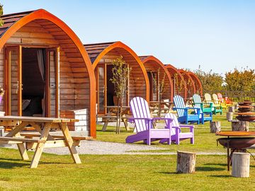 Glamping pods