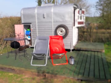 A new addition to Glamping West Midlands. The Silver Bullet