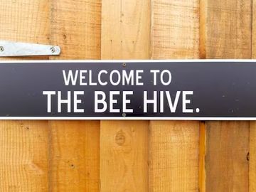 Entrance to bee hive