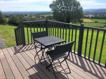 Table on the front deck
