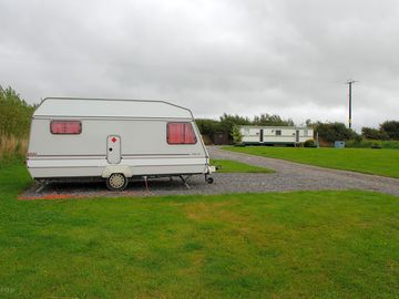 Plenty of space around the pitches