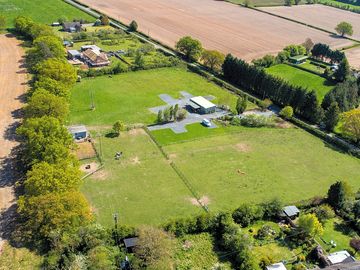 Aerial view from the north west