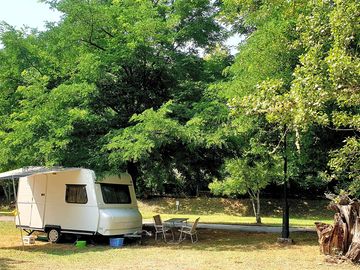Caravan pitches