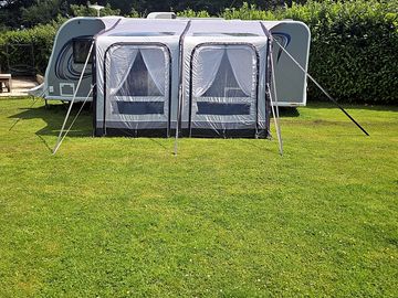 Caravan and Awning,All set and ready for you