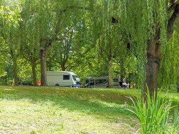 Quiet, shaded pitches