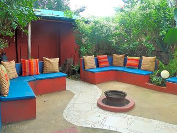 Barbecue and braai area