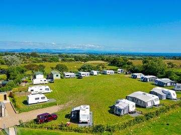 Fully serviced hardstanding pitches