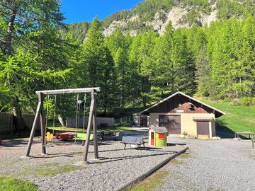 The play area