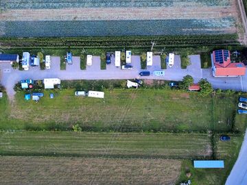 Ariel view of the pitches
