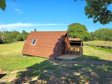 Peaceful pod with wooden deck