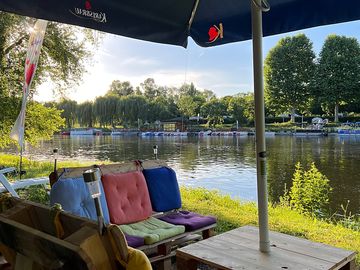 Guinguette on the river cher