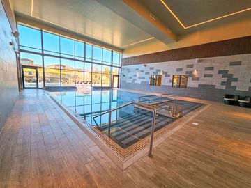 Indoor pool area