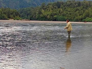 Fishing in the river