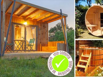Chalet bien-être spa & sauna privés 2 personnes