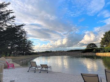Pool and beach