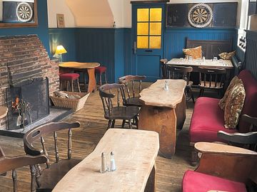 Public and dog-friendly bar area in yew tree inn