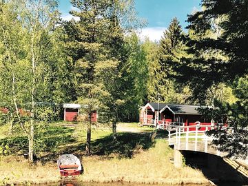 Cabins among the trees
