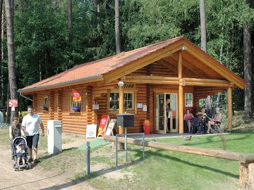 Reception building