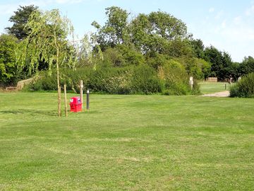 Sheltered and secluded pitches
