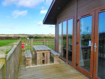 Outside deck