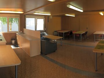 Kitchen and dining area