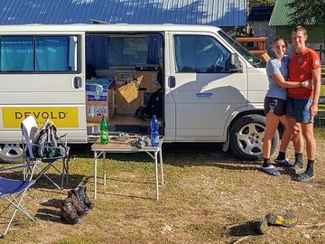 Fully-serviced tourer pitch
