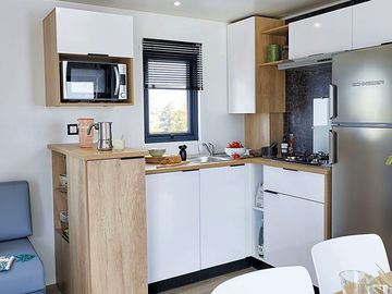 Kitchen and living space