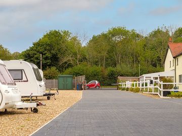 Hardstanding gravel pitch