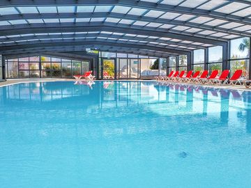 Indoor heated swimming pool with paddling pool