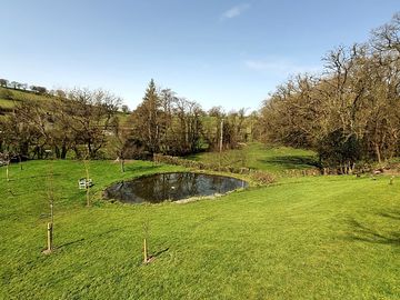 View from the decking
