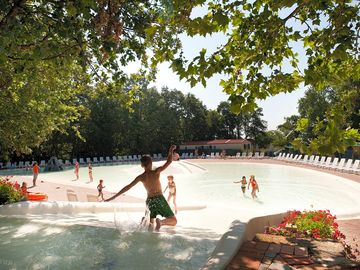 Lots of fun in the lagoon splash pool