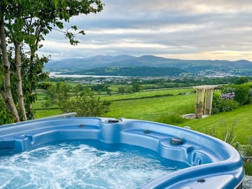 Visitor image of the views from the hot tub