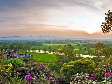 The lovely setting of Bolesworth Castle