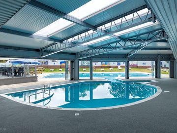 View of the indoor pool