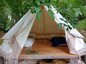 Asana bell tent