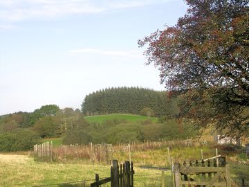 Rural view from the caravan