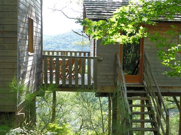 Terrace at the treehouse
