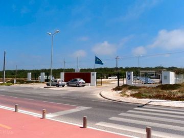 Entrance to the site