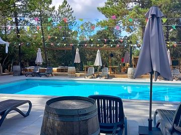 Pool and sun deck