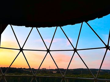 Vista al tramonto