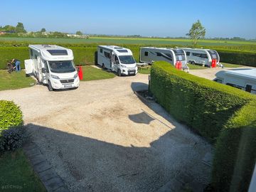 Standard Hardstanding Pitches on the Site