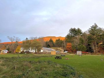 View from the campground