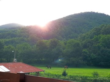 Sunrise at camping asin