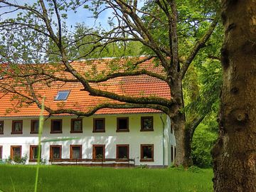 The main house
