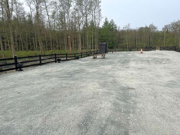 Gravel pitches
