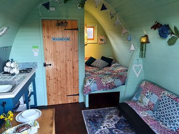 Inside our new look pod