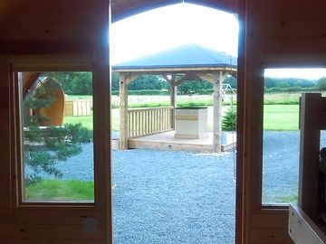 View from one of the pods