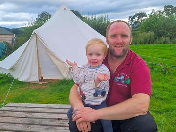 Family bell tent