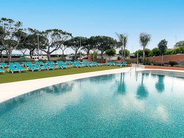 Swimming pool and sun deck